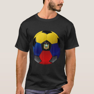 Ecuador Soccer Football Flag Boys Kids Girls T-Shirt