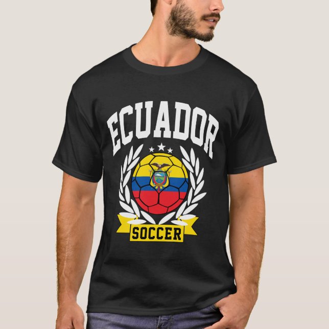 Ecuador Soccer T-Shirt (Front)