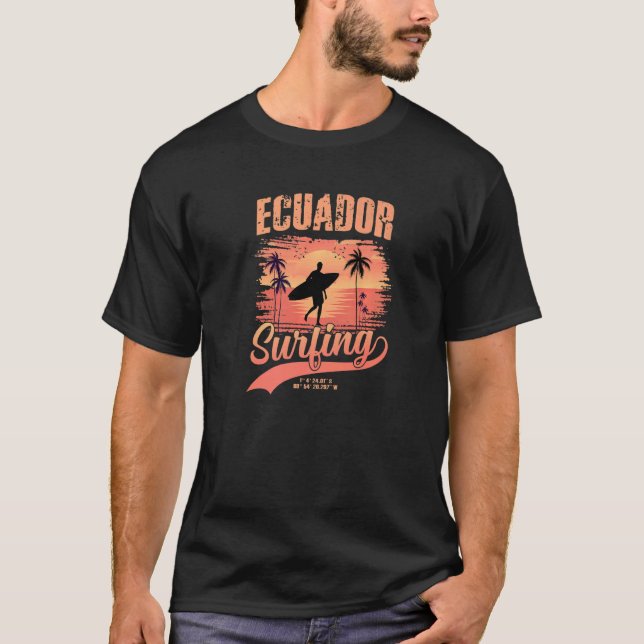 Ecuador Surfing T-Shirt (Front)