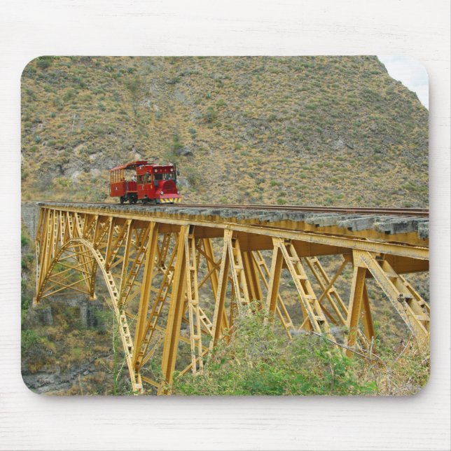 Ecuador train mouse mat (Front)