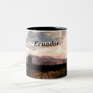 Ecuador Two-Tone Coffee Mug