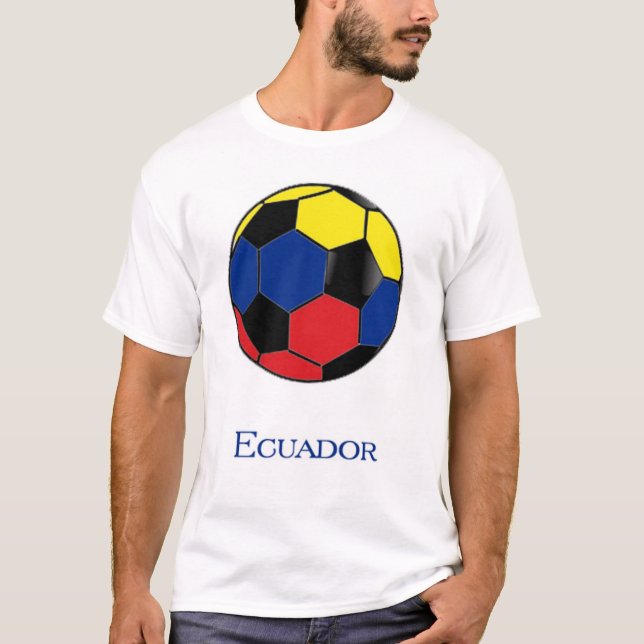 Ecuador World Cup Soccer T-Shirt (Front)