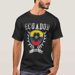 Ecuadoran Football 2018 Hoodie Ecuador Soccer Jers T-Shirt