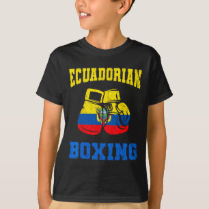 Ecuadorian Boxing Gloves Ecuador Pride Boxing Mens T-Shirt