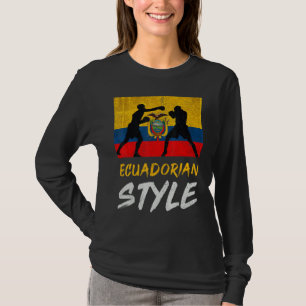 Ecuadorian Boxing Style Ecuador Pride Boxing Men B T-Shirt