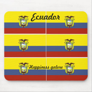 ecuadorian flag mouse mat