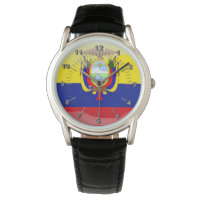 Ecuadorian glossy flag
