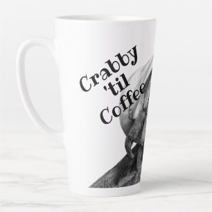 Ecuadorian Hermit Crab Art Coenobita Compressus Latte Mug