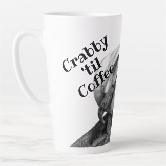 Ecuadorian Hermit Crab Art Coenobita Compressus Latte Mug