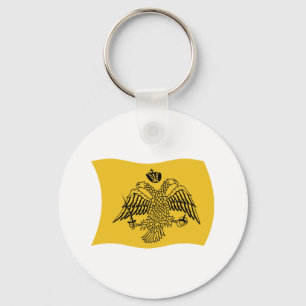 Ecumenical Patriarch Flag Keychain