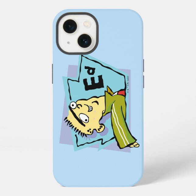 Ed Character Graphic iPhone Case (Back)