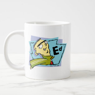 Ed Character Graphic Large Coffee Mug