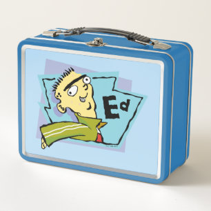 Ed Character Graphic Metal Lunch Box