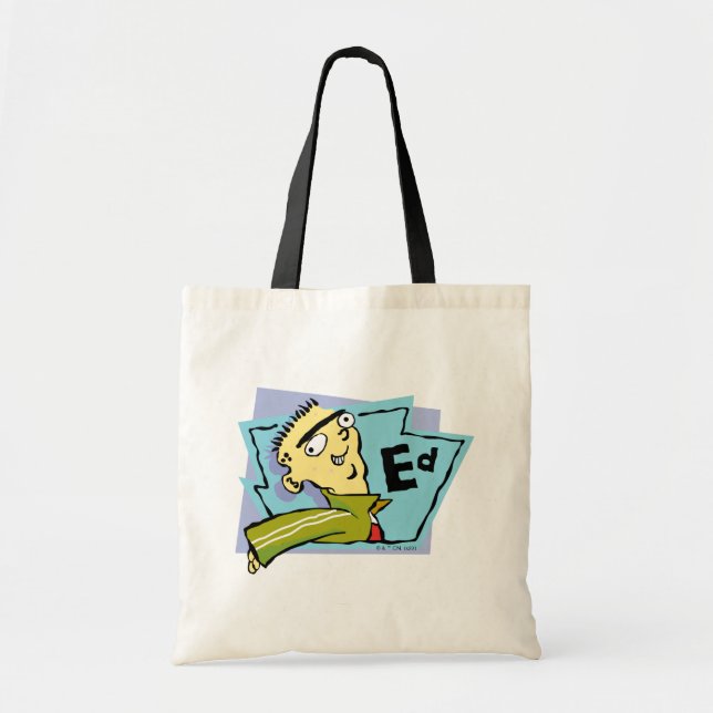Ed Character Graphic Tote Bag (Front)