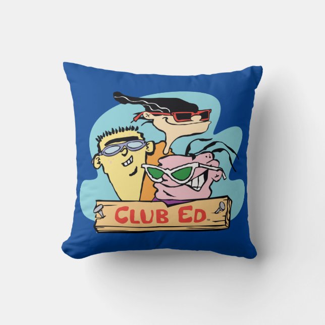 Ed, Edd, n Eddy - Club Ed Cushion (Front)
