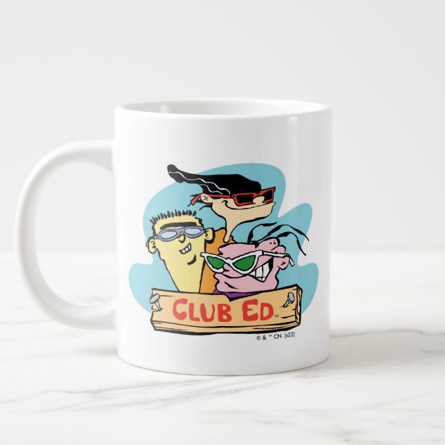 Ed, Edd, n Eddy - Club Ed Large Coffee Mug (Left)