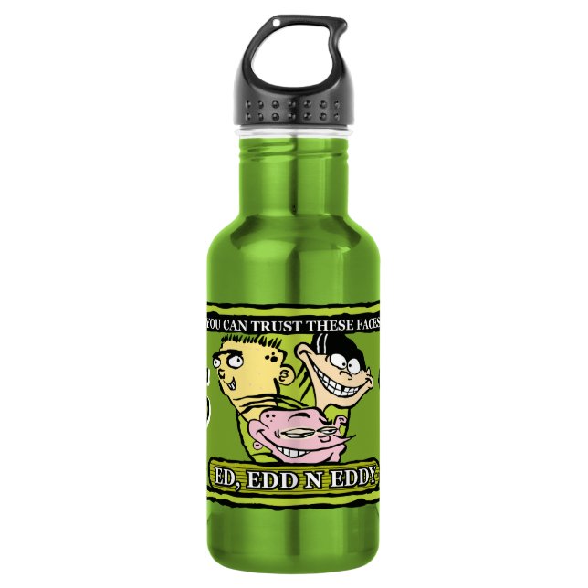 Ed, Edd, n Eddy Dollar Bill 532 Ml Water Bottle (Front)