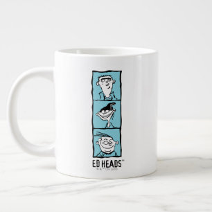 Ed, Edd, n Eddy - Ed Heads Large Coffee Mug