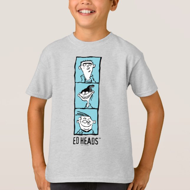 Ed, Edd, n Eddy - Ed Heads T-Shirt (Front)
