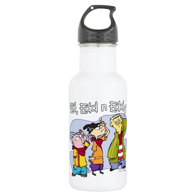 Ed, Edd, n Eddy Hand Signs 532 Ml Water Bottle (Front)