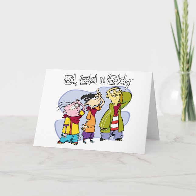 Ed, Edd, n Eddy Hand Signs Card (Front)