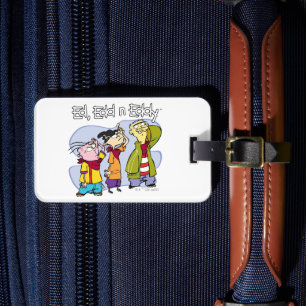 Ed, Edd, n Eddy Hand Signs Luggage Tag