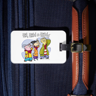 Ed, Edd, n Eddy Hand Signs Luggage Tag
