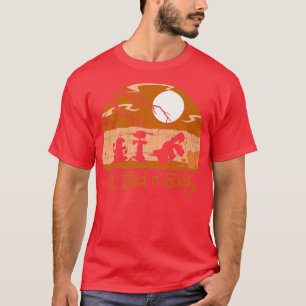 Ed, Edd n Eddy Haunted Sunset Silhouette Group  T-Shirt