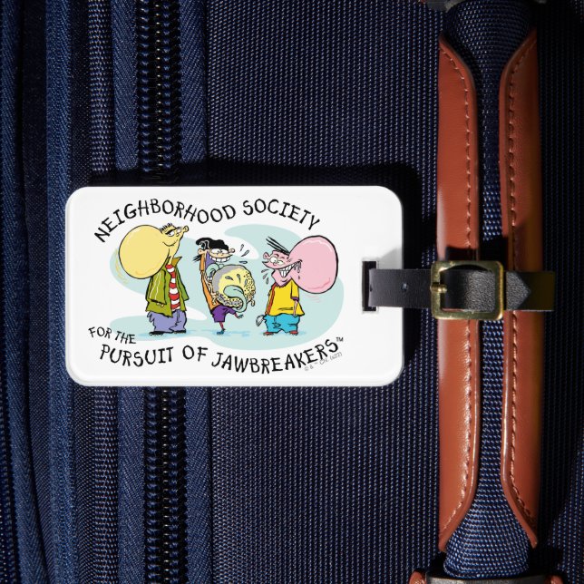 Ed, Edd, n Eddy - Jawbreakers Luggage Tag (Front Insitu 4)