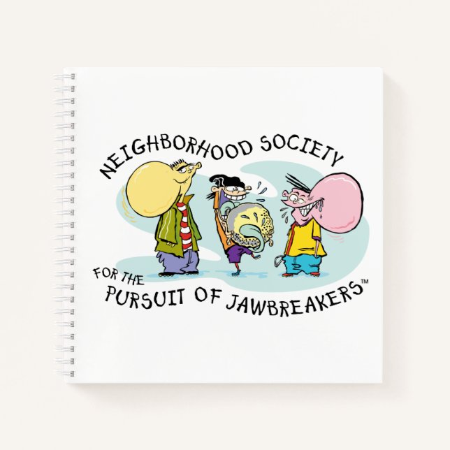Ed, Edd, n Eddy - Jawbreakers Notebook (Front)