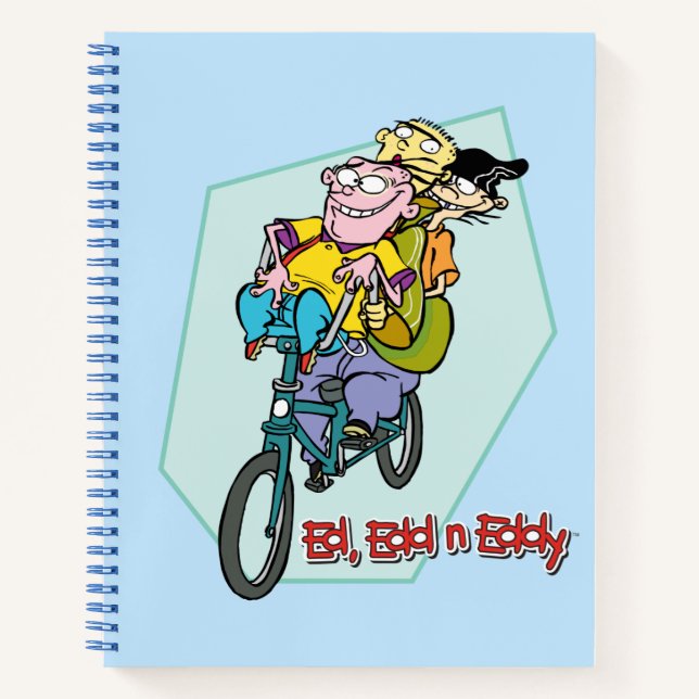 Ed, Edd, n Eddy on a Bike Notebook (Front)