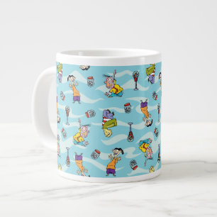 Ed, Edd, n Eddy Pattern Large Coffee Mug