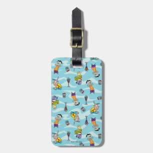 Ed, Edd, n Eddy Pattern Luggage Tag