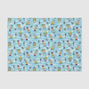Ed, Edd, n Eddy Pattern Tissue Paper