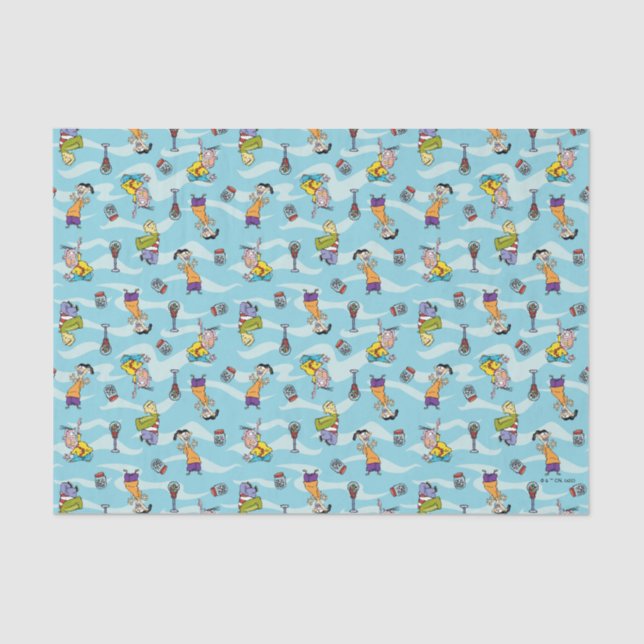 Ed, Edd, n Eddy Pattern Tissue Paper (Front)