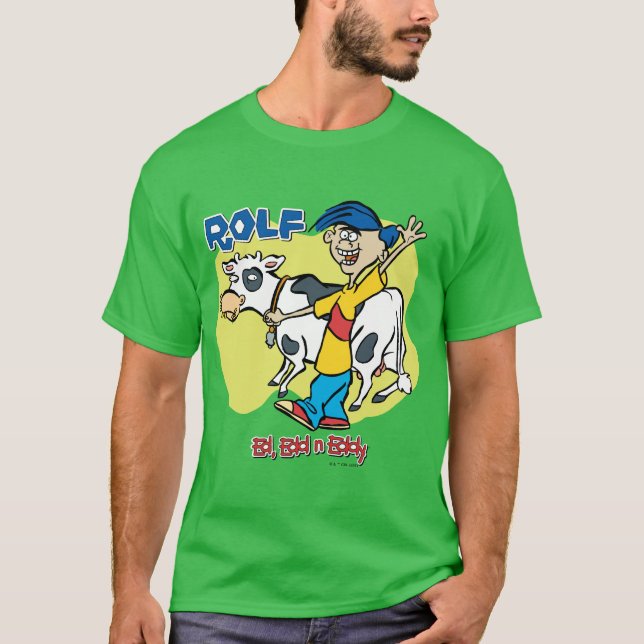 Ed, Edd, n' Eddy Rolf Character Graphic T-Shirt (Front)