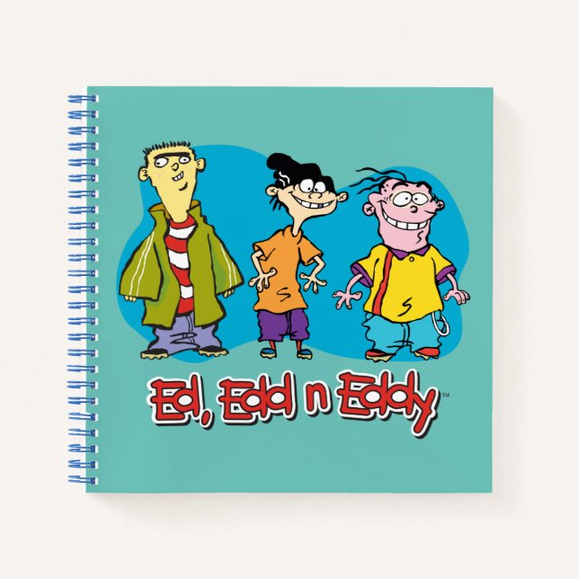Ed, Edd, n Eddy Smiling Notebook (Front)