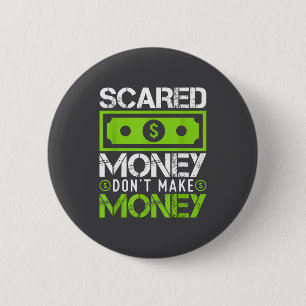 Ed Money Dont Make Money Dollar Cash Graphic Boss 6 Cm Round Badge