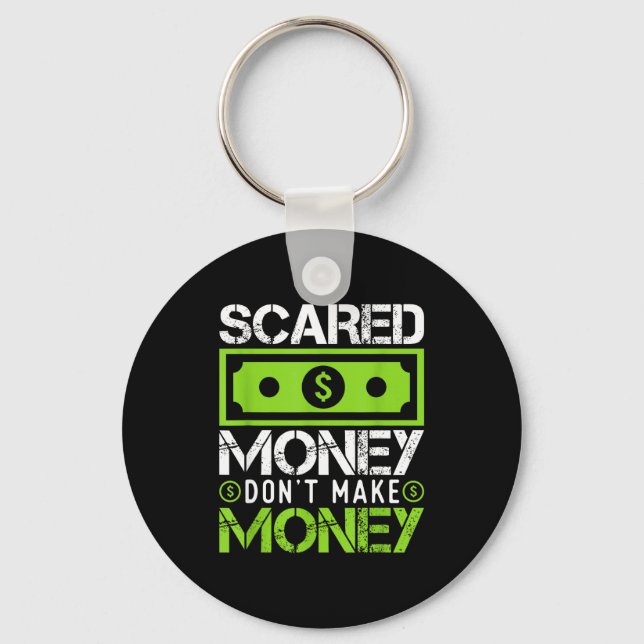 Ed Money Dont Make Money Dollar Cash Graphic Boss  Key Ring (Front)