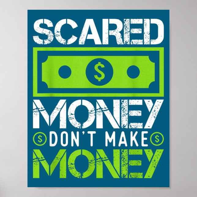Ed Money Dont Make Money Dollar Cash Graphic Boss  Poster (Front)