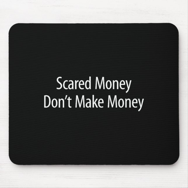 Ed Money Don't Make Money -  Mouse Mat (Front)