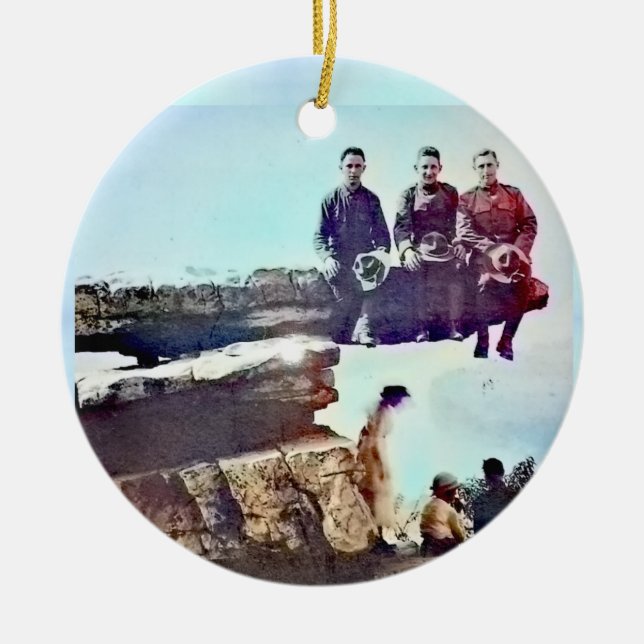 Ed Zepfel SR. Holy Mackerel Ornament (Front)