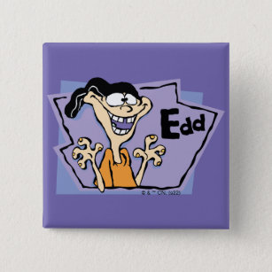 Edd Character Graphic 15 Cm Square Badge