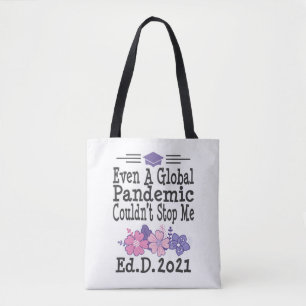 EdD Doctor of Education 2021 Graduation Gift Funny Tote Bag