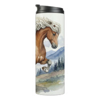 Edda Silver bay Icelandic Horse in the Mountains S