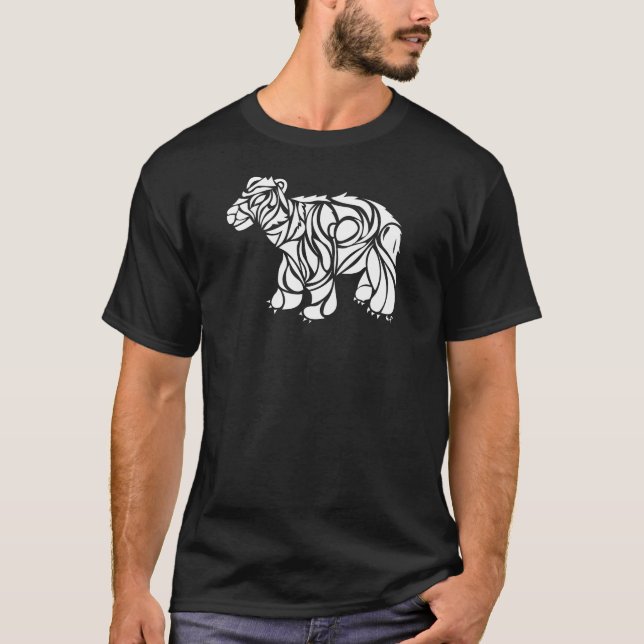 EDDIE ANDERSON ART : BEAR T-Shirt (Front)
