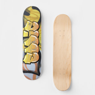 Eddie Graffiti Custom Personalised Skateboard