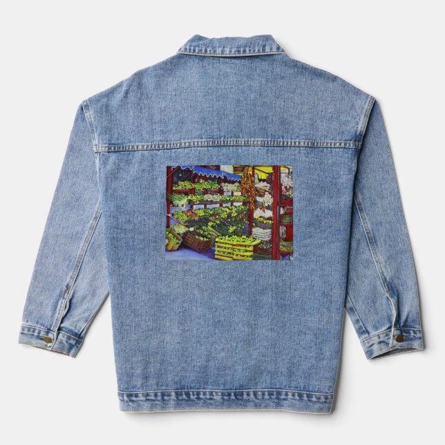 Eddie’s Market Denim Jacket (Back)