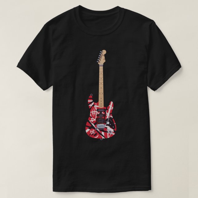Eddie Van Halen Frankenstrat Magnet1 T-Shirt (Design Front)