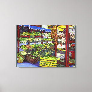 Eddie's Market Canvas Print